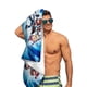 thumbnail image 5 of Ninja Kids Toalla de playa de secado rápido con diseño temático, regalo para mujeres y niñas, ideal para cumpleaños, fans, amantes de la música, uso en la playa o al aire libre, 78 × 160 cm, 5 of 6