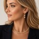 thumbnail image 2 of Collar Estelar con Baño de Oro 18K, 2 of 4