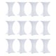 thumbnail image 1 of Manteles Ajustados Tina's Paquete de 12 81x109 cm Spandex Blanco, 1 of 7