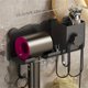 thumbnail image 1 of Organize Your Bathroom with Our Sturdy ABS Hair Dryer Holder and Storage Rack - Includes Strong Adhesive for Easy Hanging, 1 of 5