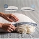 thumbnail image 2 of Pillow Eli & Elm, ergonómico, para dormir de lado, con relleno de látex refrescante, 2 of 8