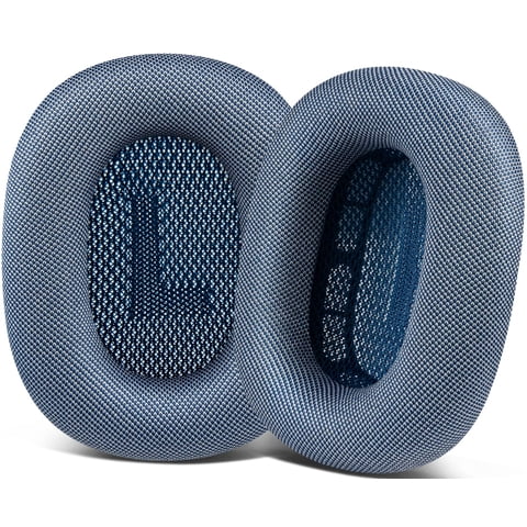 Almohadillas De Repuesto Soprom Para Auriculares Airpods Max, Color Azul