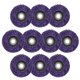 thumbnail image 5 of Discos de desbaste Nakkaa 10 cm 5/8" pack de 10 morado, 5 of 8
