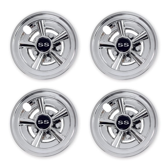Juego de 4 tapacubos para carrito de golf NOKINS de 8 pulgadas para Club Car/Ezgo/Yamaha