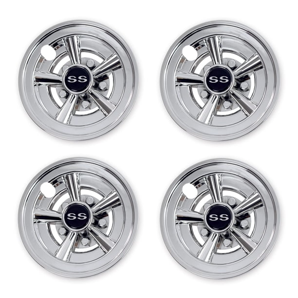 Juego de 4 tapacubos para carrito de golf NOKINS de 8 pulgadas para Club Car/Ezgo/Yamaha