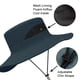 thumbnail image 3 of Sombreros para el sol de ala ancha con protección UV, plegables, para playa, pesca y actividades al aire libre., 3 of 5