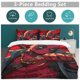 thumbnail image 5 of Deaool Down Duvet Cover Microfiber Bedding Set Lightweight3-Piece SetLightweight and comfortable, 5 of 5