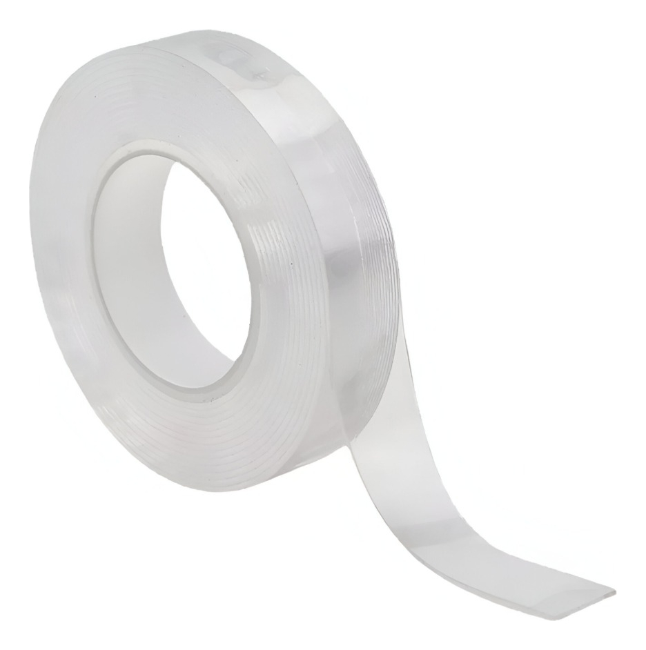 Genérico - Set 4 Cinta Doble Cara Adhesiva Multiusos Gel 18Mm Jhn