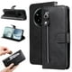 thumbnail image 3 of Funda con Cremallera para Realme 14 Pro Plus, Carcasa Cartera de Cuero PU con Soporte y Tarjetero, 3 of 5