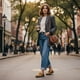 thumbnail image 2 of Mocasín New Walk Audrey Confort Camel, 2 of 6