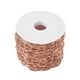 thumbnail image 2 of Paperclip Cadenas Enlace 10M Rollo Para Hacer Joyas Collar Oro Rosa, 2 of 3