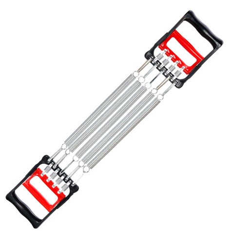 Xusx111 - Expander De Brazo De Pecho, Muelles De Ejercicio Ajustables Bandas De Resistencia Para Hombres, Equipo De Gimnasio En El Hogar Con 5 Muelles De Metal Para El Gimnasio De Entrenamiento Muscul