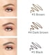 thumbnail image 3 of Lápiz de cejas BECHY, impermeable, microcejas, 3 unidades con brocha y maquinilla de afeitar, 3 of 7