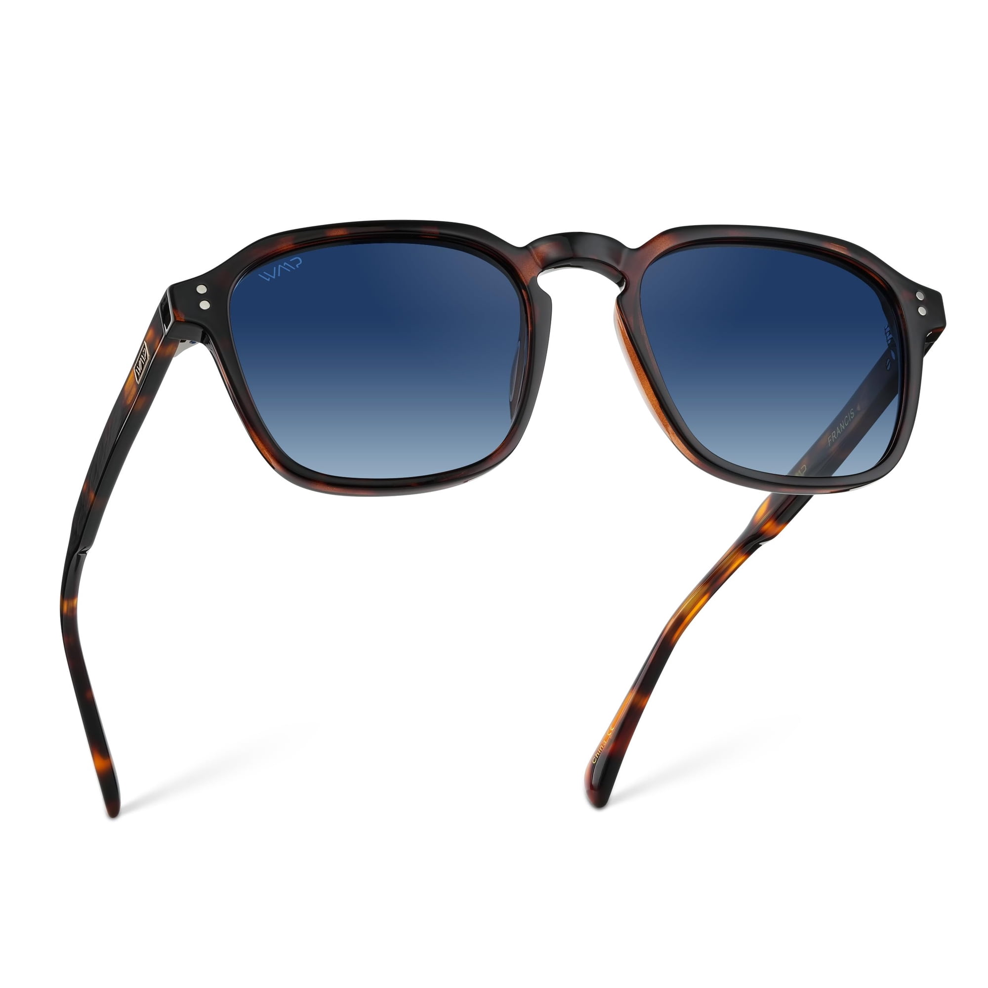 Lentes De Sol Wearme Pro Wmp Francis Polarizados Cuadrados Marrón