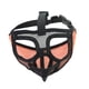 thumbnail image 1 of Mascarilla Ajustable Para Perros Y Mascotas, Mordida Antiladridos, Malla Para Masticar, Boca, Bozal, Aseo, Lengua, Naranja, M, 1 of 5