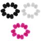 thumbnail image 2 of Práctico Micrófono De Estudio, Esponja Antiruido, Protección Contra El Viento, Accesorio De Micrófono, Rosa, Rojo, Negro, Blanco, 2 of 3