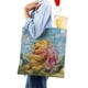 thumbnail image 4 of Winnie the Pooh Bolso de tela con estampado de lienzo para mujer, bolsa de compras reutilizable y estética, con cremallera interior, regalo para mujer, 35 × 40 cm., 4 of 6