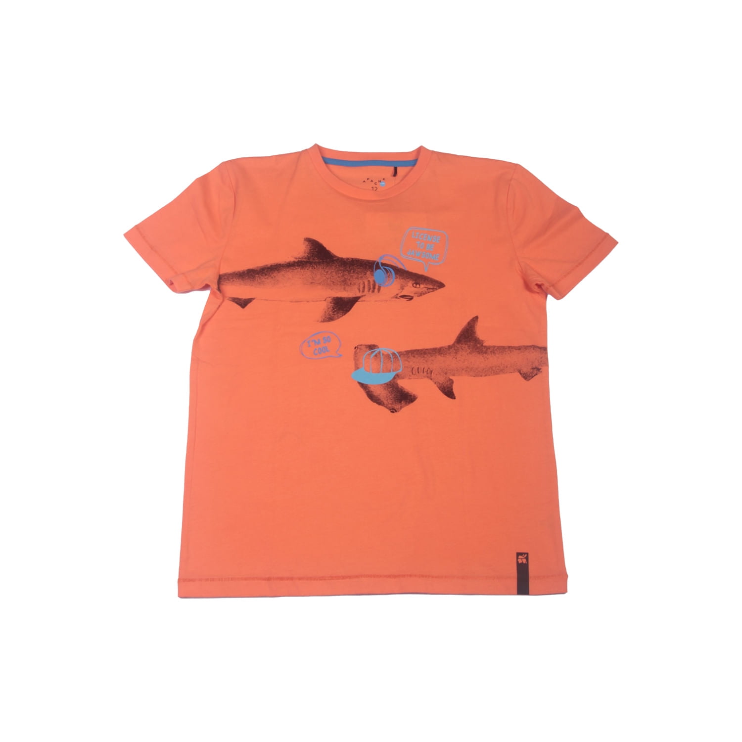 Polera Niño Naranjo Pillin