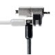 thumbnail image 4 of Candado para portátil StarTech.com de 2 m con llave anti‑robo, 4 of 8