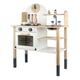 thumbnail image 2 of Juguete Cocina De Madera Con Accesorios Ollas Msn20008 Blanco, 2 of 5