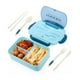 thumbnail image 1 of Taper Hermico Para Comidas Contenedor Mas Cubiertos, 1 of 4
