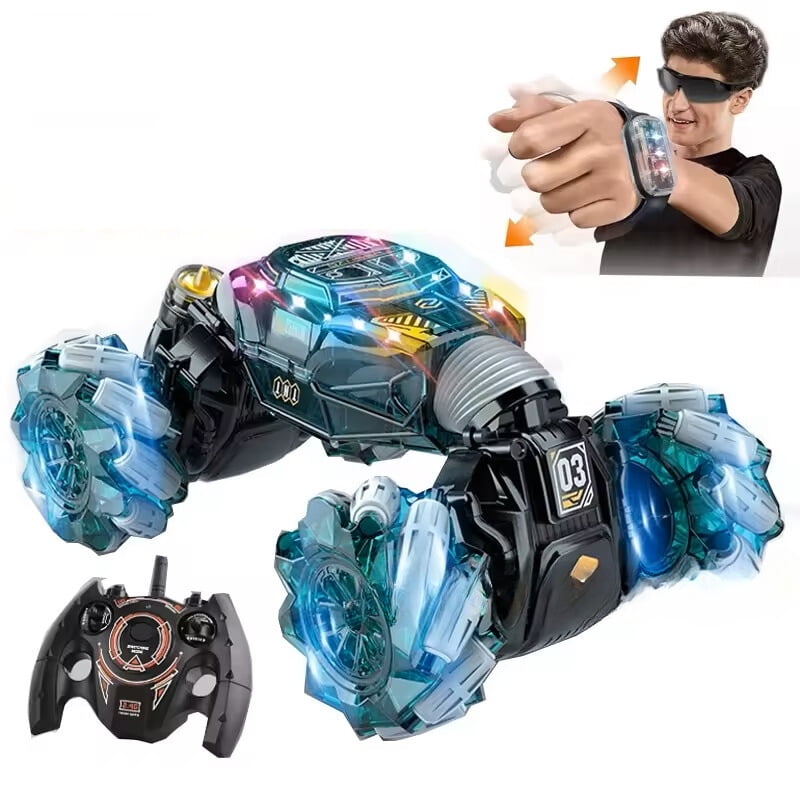Genérico - Auto Acrobático Doble Cara 4x4 Rc Control Remoto Gestos