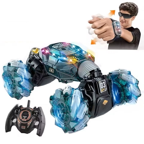 Genérico - Auto Acrobático Doble Cara 4X4 Rc Control Remoto Gestos