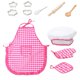 thumbnail image 1 of 11pcs Kitchen Pretend Play Toys Con Utensilios De Cocina, Conjunto De Sombreros De Chef, 1 of 3