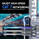 thumbnail image 2 of Cable Ethernet CableGeeker Cat7 blindado, plano, blanco, 30 m, 2 of 8