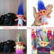 thumbnail image 5 of Set de muñecas Troll Yintlilocn Vintage de 7,5 cm con ropa, paquete de 2, 5 of 5