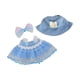 thumbnail image 2 of Vestido De Muñeca De 15 Cm Y 17 Cm, Bonito Accesorio Fotográfico, Atuendo De Muñeca De 15 Cm Y 17 Cm, Para Niñas Pequeñas, Color Azul, 2 of 3