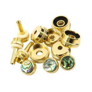 Magideal - Kits De Reparación De Trompeta Tapa De Válvulas De Trompeta, Reparación De Instrumentos De Viento, Accesorios De Trompeta Piezas De Repuesto De Botón