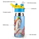 thumbnail image 3 of Rainbow Brite Botella de Agua con Tapa Pop Top de Un Toque, Acero Inoxidable, a Prueba de Fugas, para Deportes, Botella Infantil azul 12 oz, 3 of 6