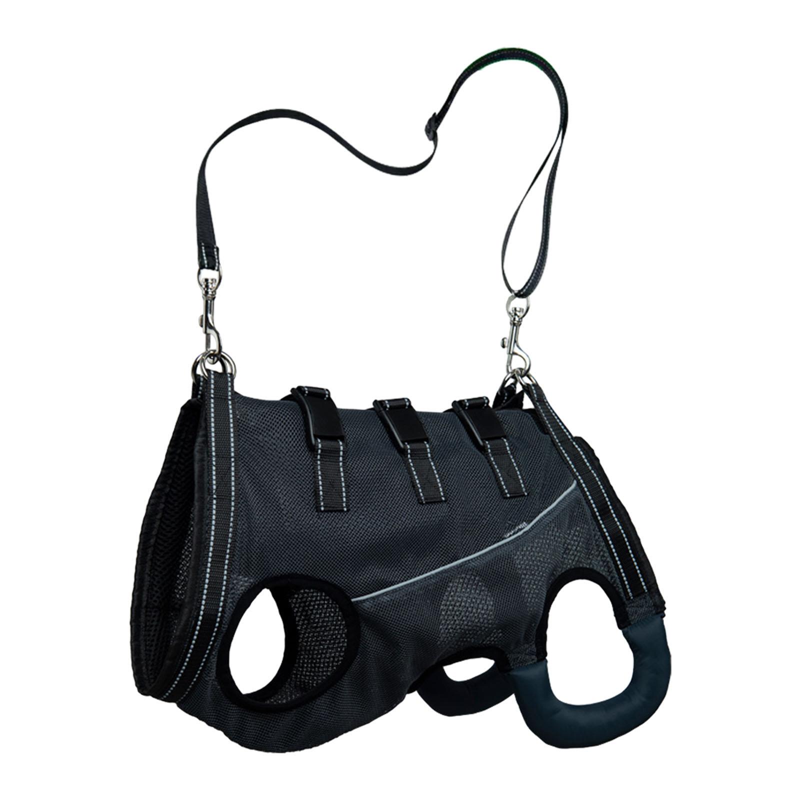 Magideal - Arnés De Elevación Para Perros Correa De Elevación Para Perros Transportín De Soporte Completo Chaleco Para Caminar Arnés Transportín Para Perros Para S Azul Oscuro