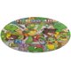 thumbnail image 1 of Franklin Alfombra Redonda de Felpa Coral, Antideslizante, No Desprende Pelusas, Lavable y Duradera para Salón, Dormitorio y Habitación de Niños 60cm, 1 of 6