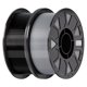 thumbnail image 1 of Filamento Creality PETG 1,75 mm 2 kg Paquete de 2 Negro/Gris, 1 of 8
