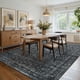 thumbnail image 3 of Alfombra Rugxara Black 183 × 274 cm Lavable para Sala de Estar, 3 of 8