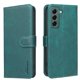 thumbnail image 1 of Funda Billetera para Samsung Galaxy S21 FE Protección RFID y Soporte Ajustable Verde, 1 of 6