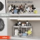 thumbnail image 5 of Organizadores de almacenamiento Ukeetap, multiusos, extraíbles, 2 unidades, color gris, 5 of 7
