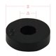 thumbnail image 3 of Arandela plana de goma Danco 88569 de 1/2 pulgada, 10 unidades, color negro, 3 of 7