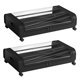 thumbnail image 5 of Almacenamiento Rodante Debajo De La Cama Caja De Almacenamiento Debajo De La Cama Con Ruedas Para Zapatos Ropa 2 Negro, 5 of 5