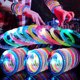 thumbnail image 1 of Pulseras Fluorescentes OLUPP 90 Unidades LED 6 Colores Fiesta, 1 of 3