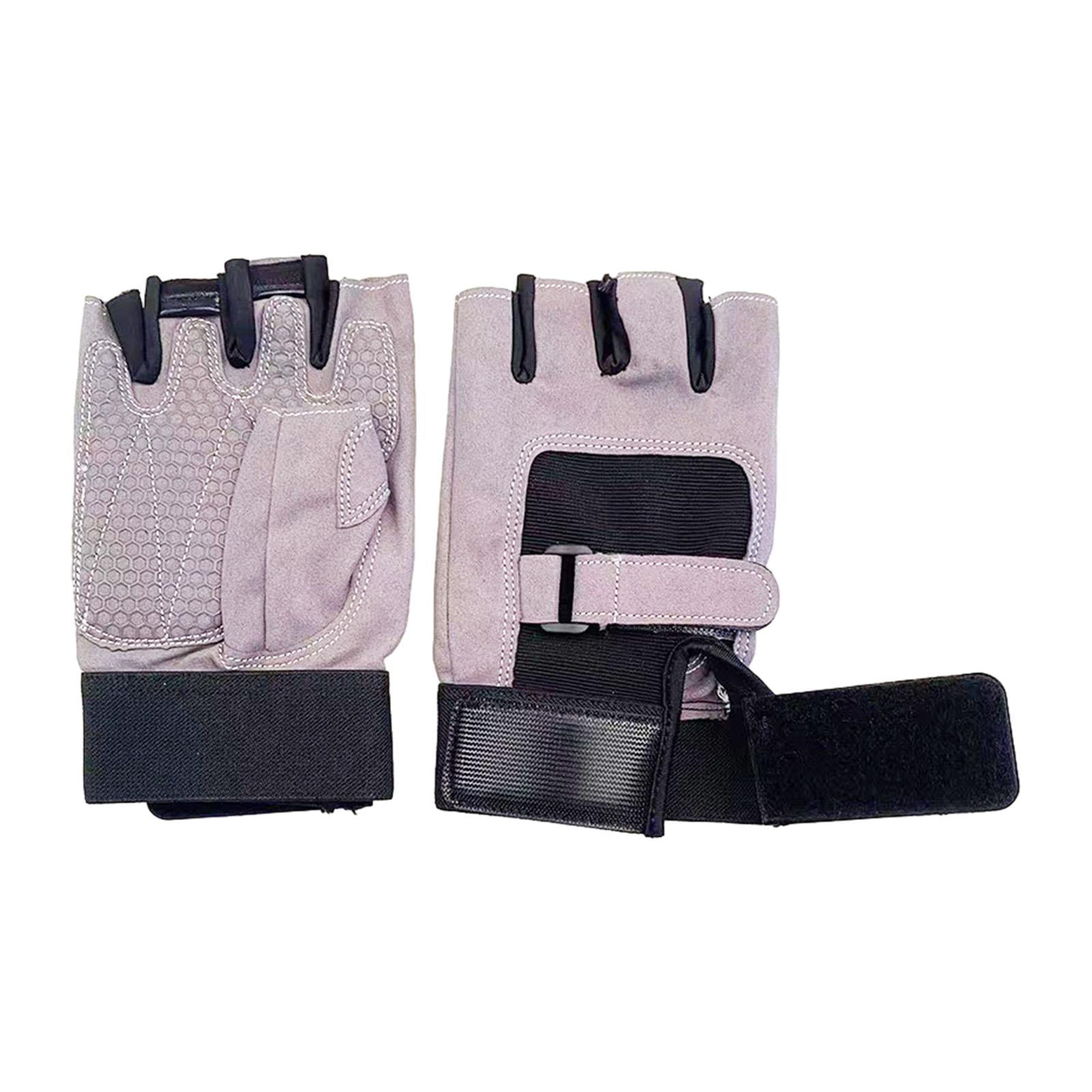 Magideal - Guantes De Bicicleta, Guantes De Fitness Para Levantamiento De Pesas, Protección De Palma, Guantes De Levantamiento De Pesas, Guantes De Gimnasio Para