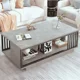 thumbnail image 2 of Mesa De Centro Para Living Con 2 Niveles 100x50x40 Gris, 2 of 8
