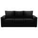 thumbnail image 1 of Sofa Kendy 3CG Felpa 30 Negro, 1 of 6