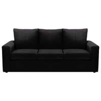 Bodevir - Sofa Kendy 3Cg Felpa 30 Negro