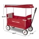 thumbnail image 3 of Radio Flyer Stroller Wagon 3 en 1 EZ Fold con toldo rojo, 3 of 9