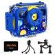 thumbnail image 1 of Cámara Ourlife Kids Selfie, impermeable, 1080P, 8 MP, 2.4 pulgadas, azul, 1 of 8