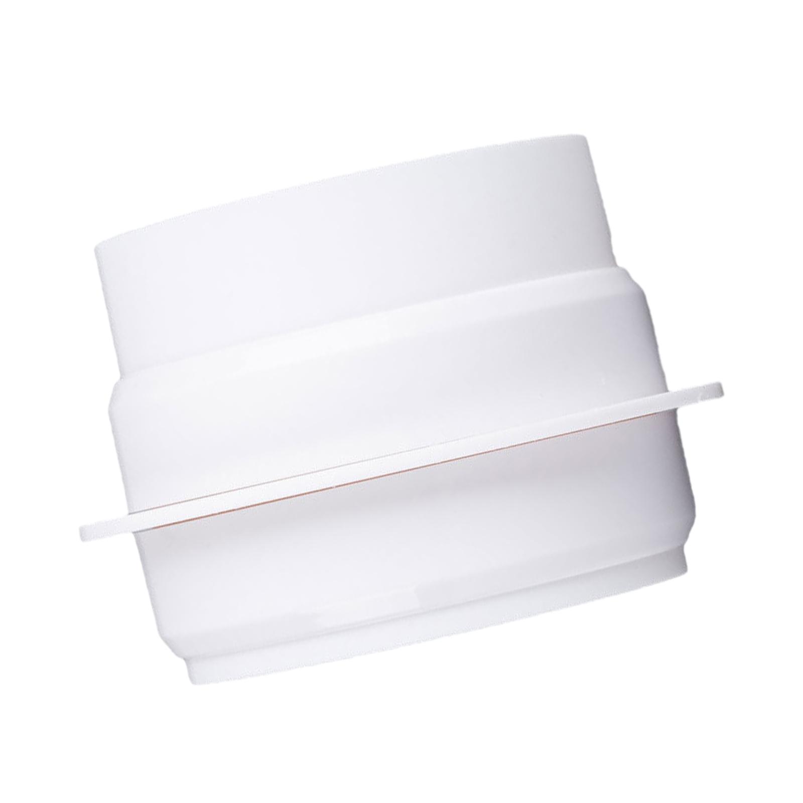 Magideal - Bloqueador De Tiro De Tubería, Ventilador De , Válvula De Retención De Tubería Resistente Sellada A Prueba De Fugas Para Aplicaciones Domésticas , 100Mm