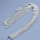 thumbnail image 1 of 5PCS 16-30inch Silver Plated Link Chain With Stamp Necklace With Lobster Clasps For Jewelry Making, 1 of 5
